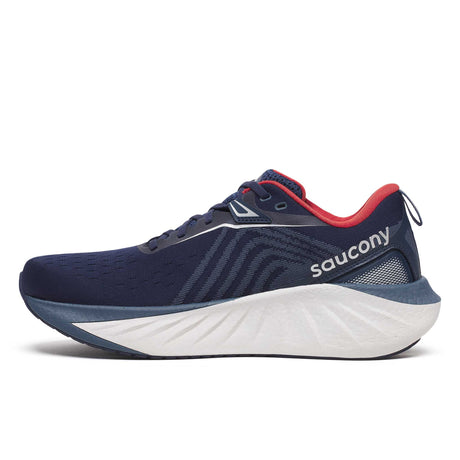 Saucony Triumph 22 souliers de course homme lateral - Navy / Dusk