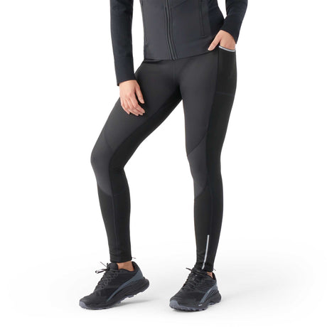 Smartwool pantalon coupe-vent Active Fleece pour femme - noir