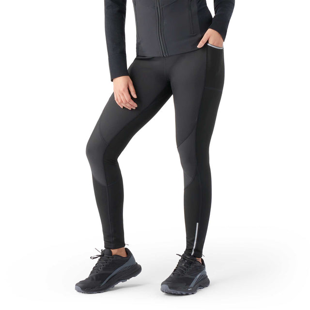 Smartwool pantalon coupe-vent Active Fleece pour femme - noir