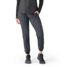 Smartwool pantalon joggeur ajusté femme face - noir