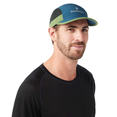 Smartwool Hike casquette unisexe face - Bleu Crépuscule