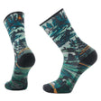 Smartwool chaussettes de randonnée à motif pour homme - WInter Moss