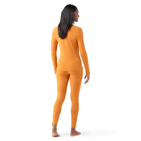 Smartwool Merino 250 baselayer chandail de base marmelade chiné femme dos