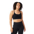 Smartwool bralette Merino Blend pour femme face - Noir