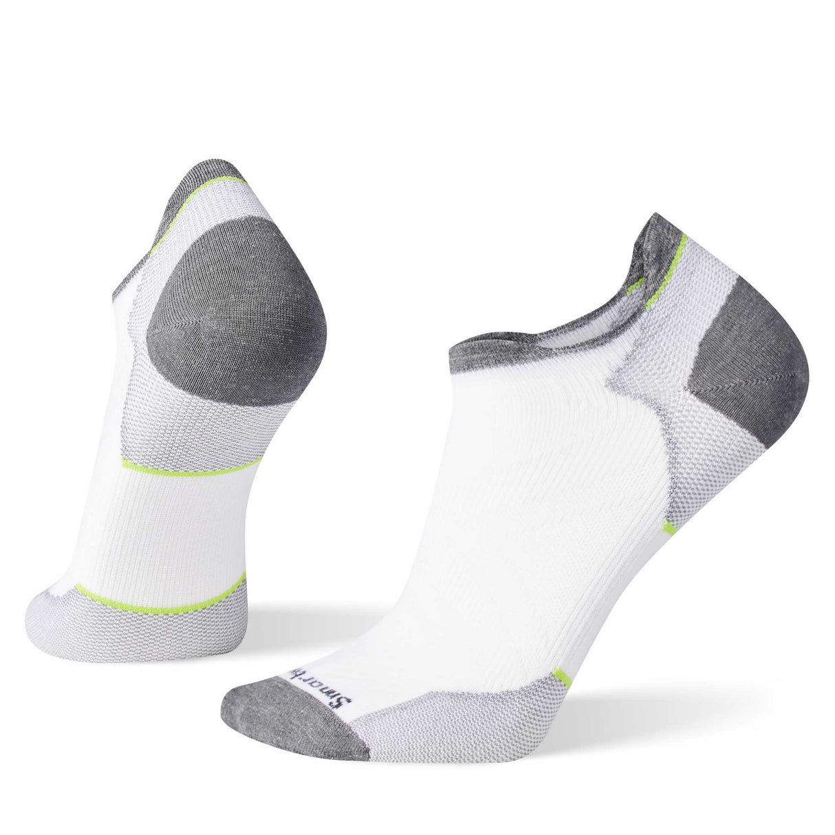 Smartwool Run Zero Cushion chaussettes basses homme -Blanc