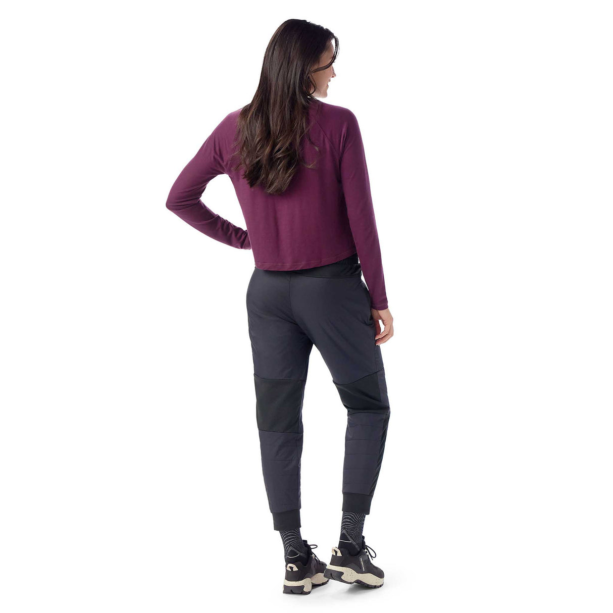 Smartwool pantalon Smartloft pour femme  dos - noir