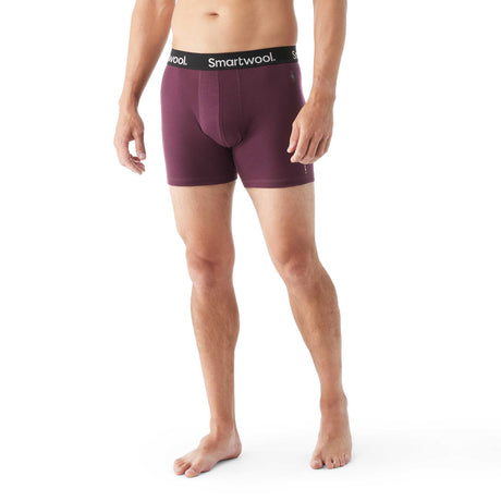 Smartwool caleçon boxeur Merino de tous les jours homme live- aubergine