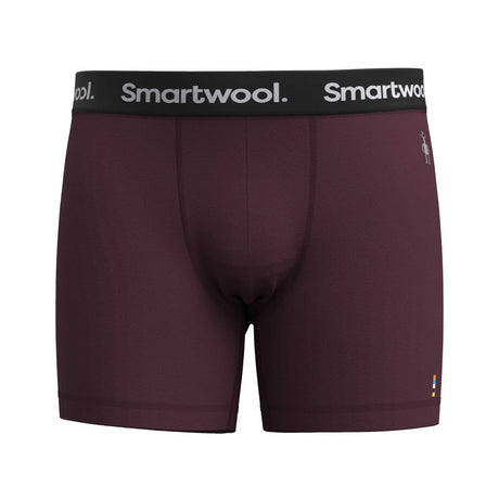 Smartwool caleçon boxeur Merino de tous les jours homme - aubergine