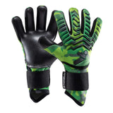 Storelli Electric GK gants de gardien de but de soccer - Vert Camo