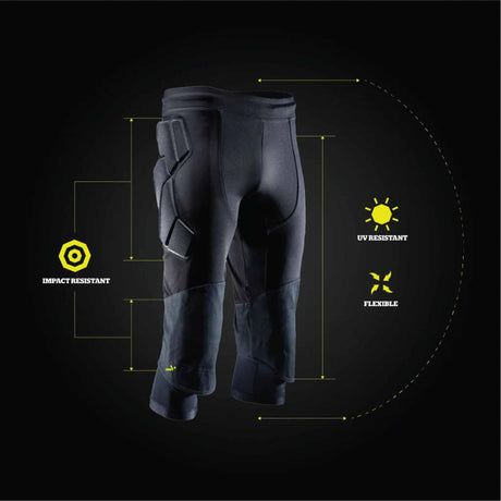 Storelli ExoShield GK 3/4 Pants - Black