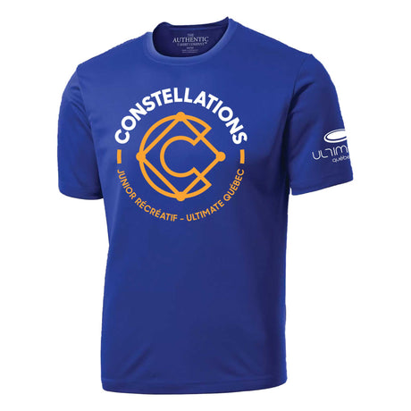 T-shirt Ultimate Québec - Constellations - Bleu