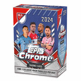 Topps 2024 MLS Chrome Soccer Trading Cards - Value Box