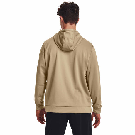 UA Armour Fleece Hoodie sweatshirt à capuchon pour homme - City Khaki