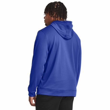 UA Armour Fleece Hoodie sweatshirt à capuchon pour homme - Team Royal