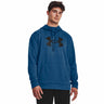 UA Armour Fleece Hoodie sweatshirt à capuchon pour homme - Varsity Blue