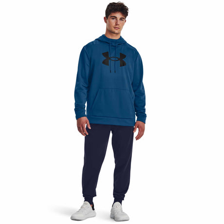 UA Armour Fleece Hoodie sweatshirt à capuchon pour homme - Varsity Blue