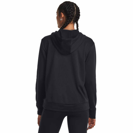 UA Armour Fleece Big Logo Hoodie chandail en molleton à capuche femme - Black