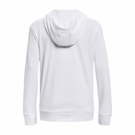 UA Armour Fleece Big Logo Hoodie chandail en molleton à capuche femme - White