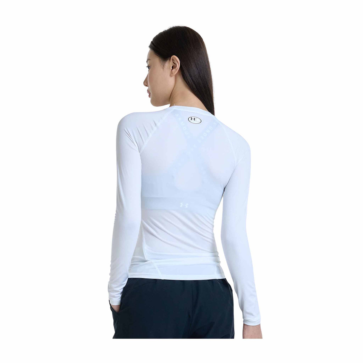 UA HeatGear Armour - chandail de compression à manches longues femme