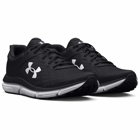 Under Armour Charged Assert 9 chaussure de course à pied femme - Black / White