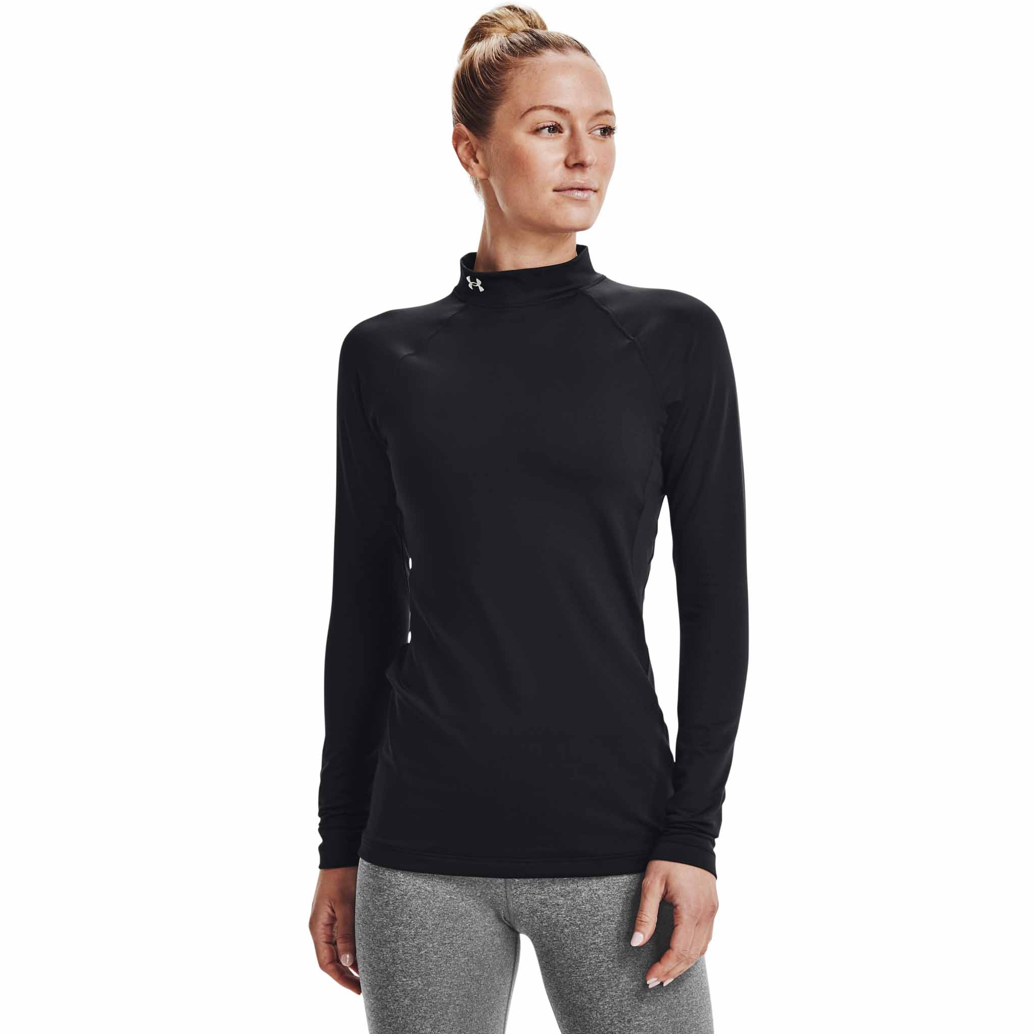 Brown under clearance armour mock turtleneck