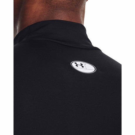 Under Armour ColdGear Compression Mock chandail à manches longues pour hommes - Noir