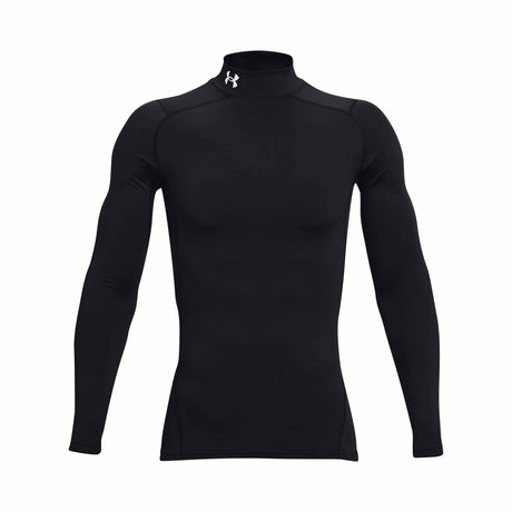 Under Armour ColdGear Compression Mock chandail à manches longues pour hommes - Noir