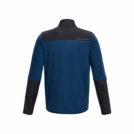 Under Armour ColdGear Infrared Half Zip chandail pour homme - Bleu Varsity / Noir