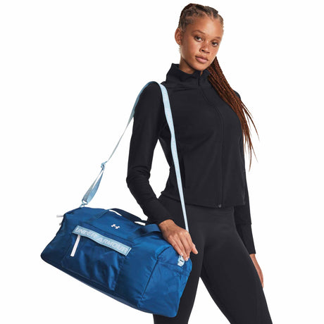 Under Armour Favorite Duffle sac de sport - Varsity Blue / Blizzard