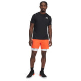 Under Armour HeatGear Fitted T-shirt à manches courtes hommes live - noir