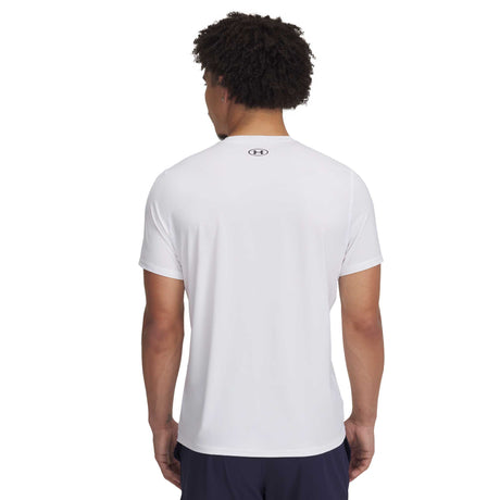 Under Armour HeatGear Fitted T-shirt à manches courtes hommes dos - blanc