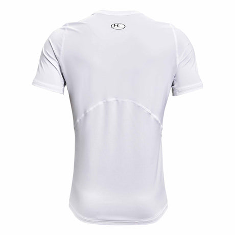 Under Armour HeatGear Armour Fitted T-shirt à manches courtes pour hommes - Blanc