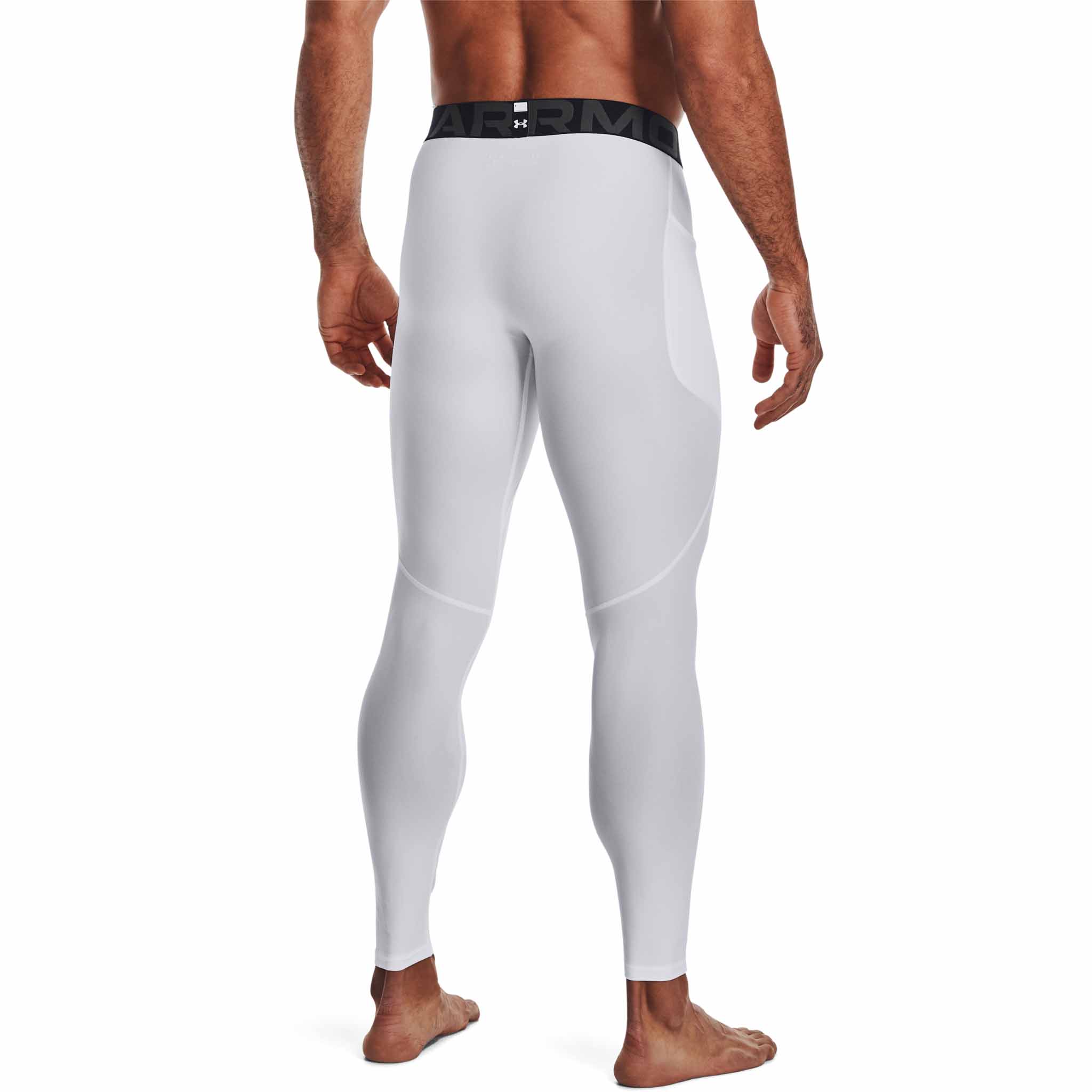 Buy Under Armour Men's Armour HeatGear Leggings , Black (001)/Pitch Gray ,  Large at