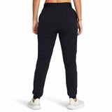 UA Armour pantalon extensible à taille haute femme dos live - noir / blanc