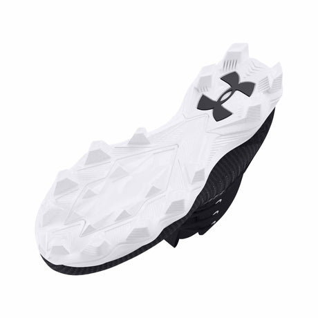 Under Armour Highlight 2.0 RM chaussures de football pour homme semelle - Black / White / Metallic Silver