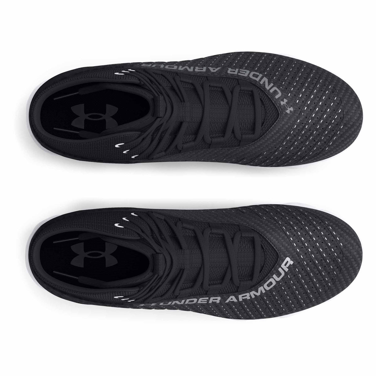 Under Armour Highlight 2.0 RM chaussures de football pour homme empeigne - Black / White / Metallic Silver