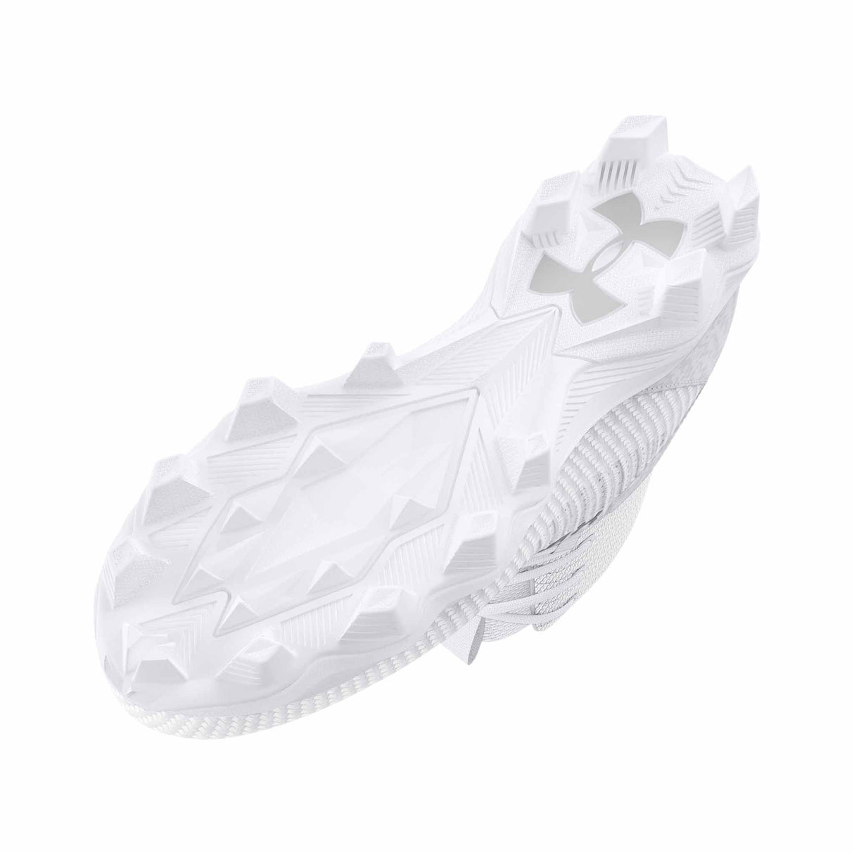 Under Armour Highlight 2.0 RM chaussures de football pour homme semelle - White / White / Metallic Silver