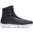 Under Armour Highlight 2 RM JR chaussures de football enfant - Noir / Blanc / Métallique