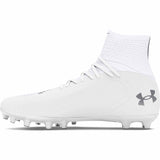 Under Armour Highlight 2.0 MC chaussures de football pour homme - White / Metallic Silver