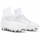 Under Armour Highlight 2.0 MC chaussures de football pour homme - White / Metallic Silver