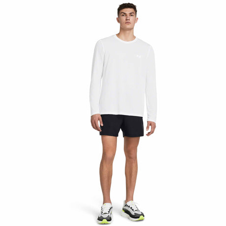 Under Armour Launch shorts homme 5 pouces live- black / reflective