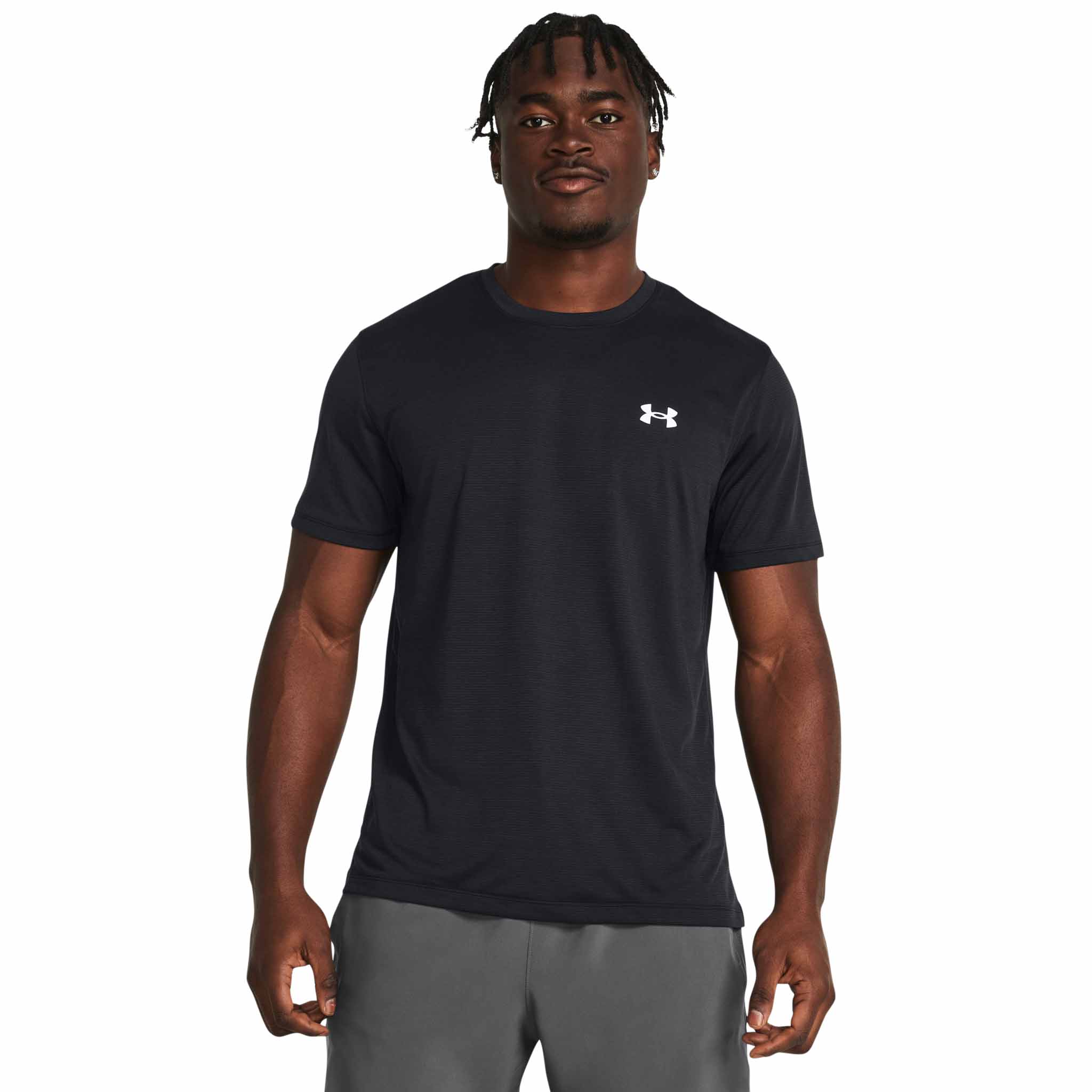 UA Launch Short Sleeve Sport T-Shirt for Men – Soccer Sport Fitness
