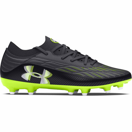 Under Armour Magnetico 4 Pro FG Soccer Cleats - Black / Anthracite / White