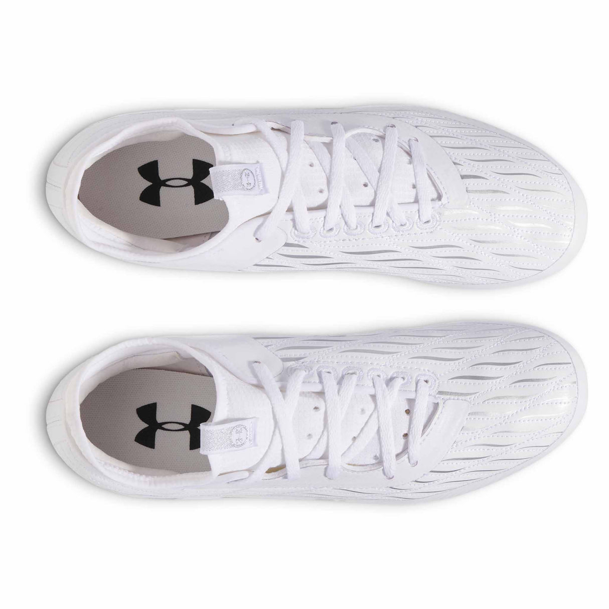 Under Armour Magnetico Select 4.0 FG Soccer Cleats - White / White / Black