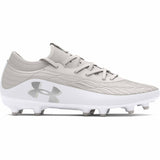 UA Magnetico Select 4 FG chaussures de soccer - White / White Clay / Metallic Silver