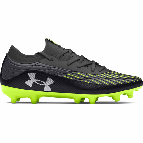 Under Armour Magnetico Select JR 4.0 FG chaussures de soccer enfants - Noir / Antracite / Blanc