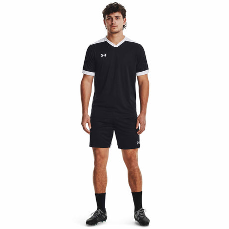 UA Maquina 3.0 chandail de soccer face- noir / blanc