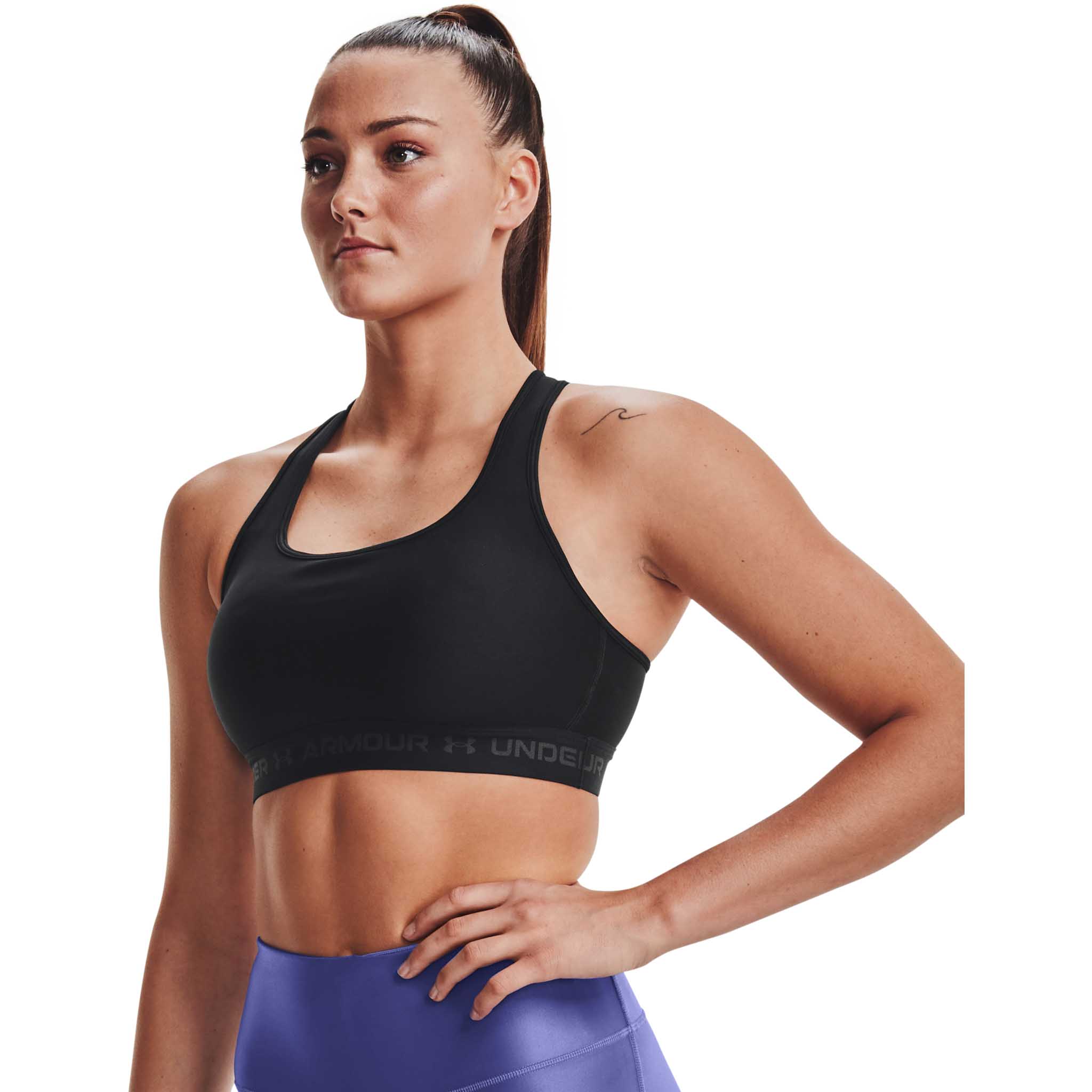 Under Armor Crossback Mid Bra - Undershirts And Fitness Tops
