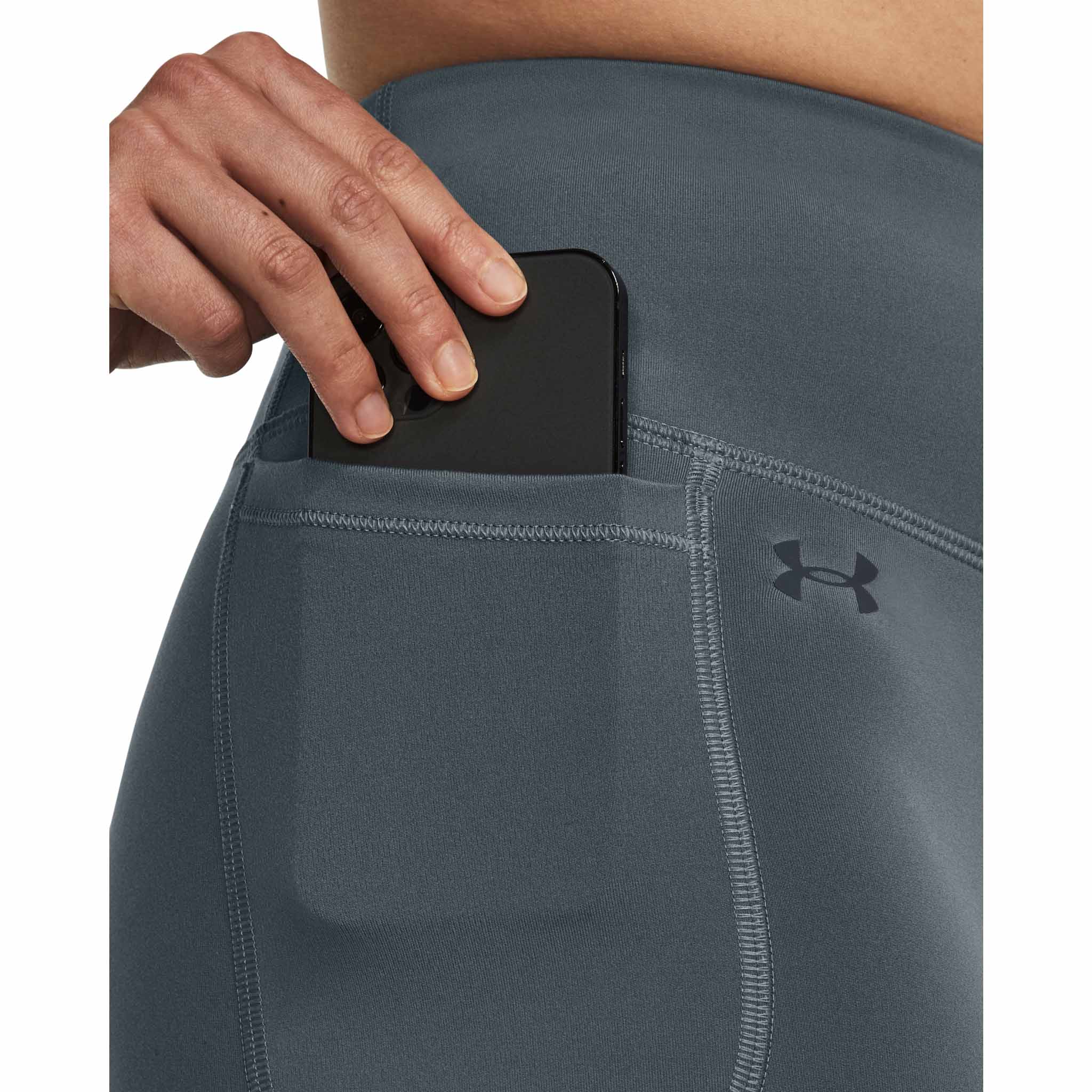 Under armour sweat pant shorts hot sale