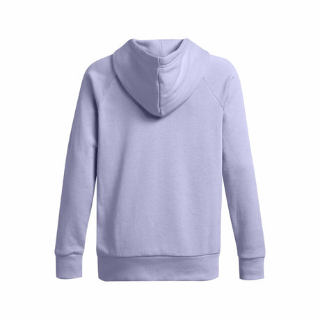 UA Rival Fleece Hoodie chandail en molleton à capuche femme - Celeste / White